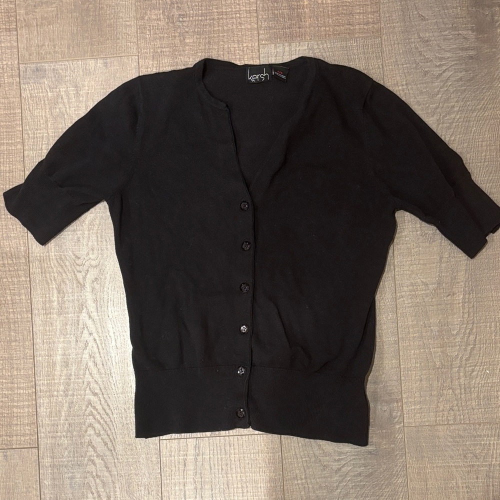 Kersh Classic Black Cardigan
